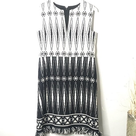 💋Tory Burch Savora Sleeveless Tweed Dress - Picture 4 of 8